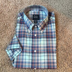 Jos. A. Bank Men's Multicolor Plaid Shirt